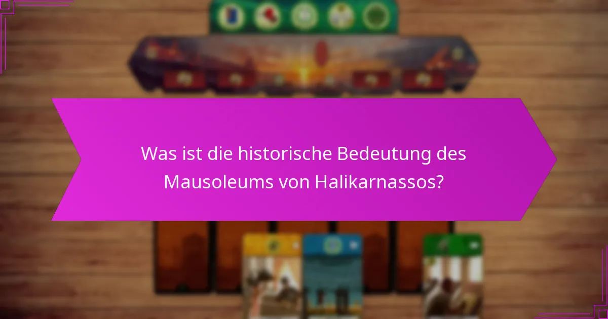 Wie hat das Mausoleum Kultur und Kunst beeinflusst?