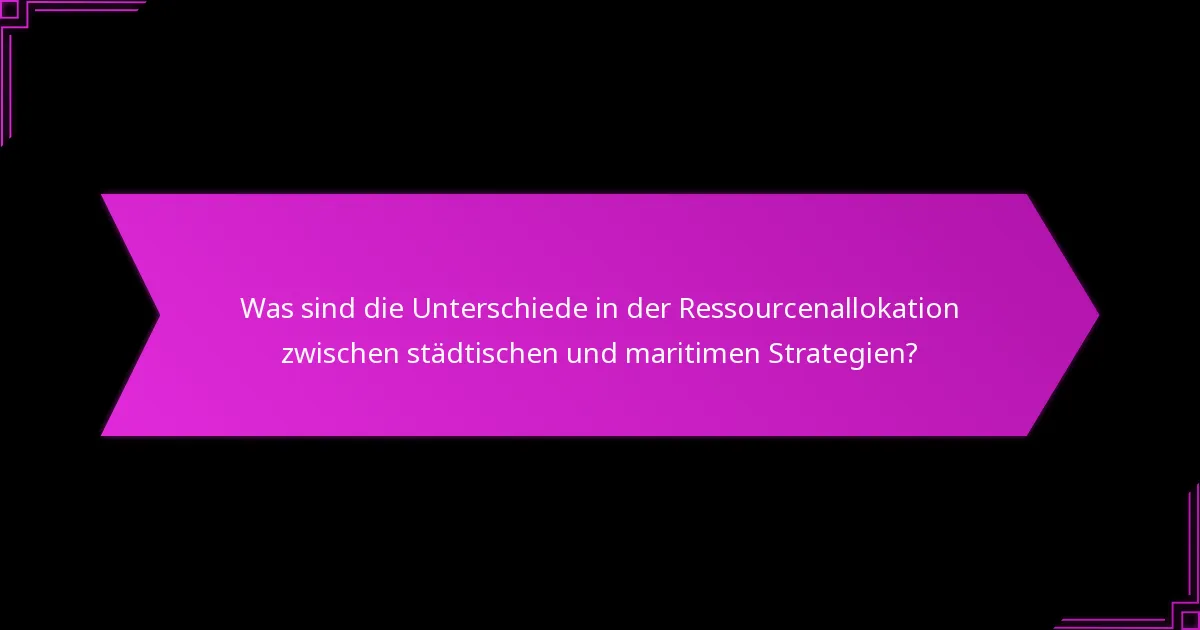 Was sind maritime Strategien und ihre Hauptmerkmale?