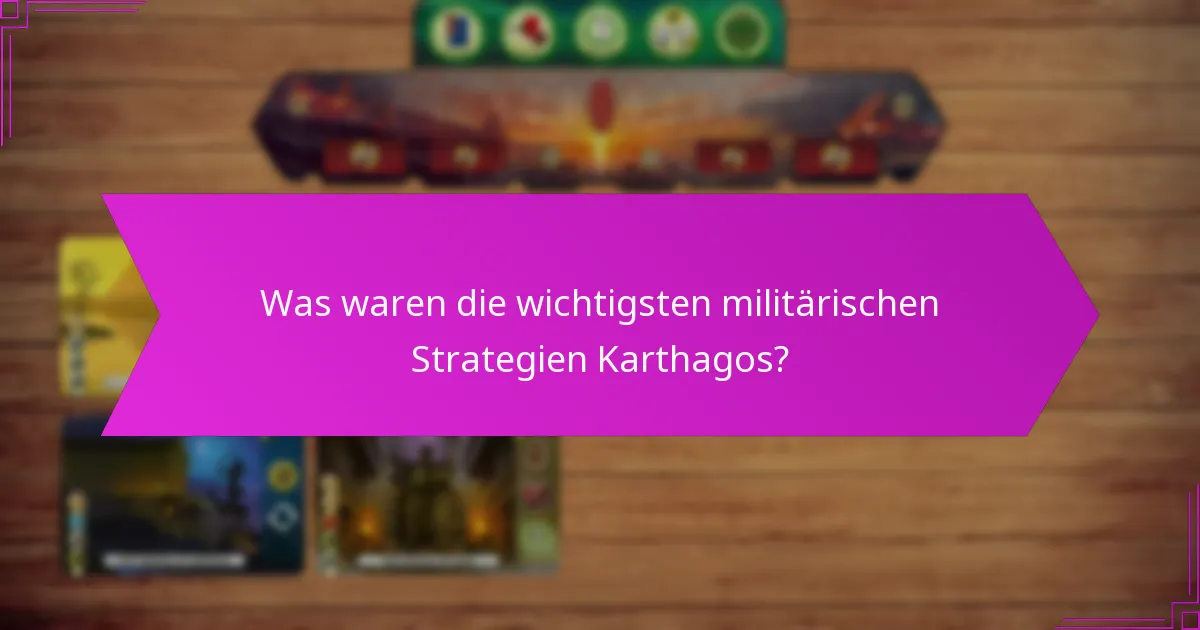 Welche Ressourcen kontrollierte Karthago für militärische Vorteile?