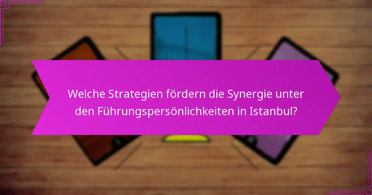 Wer sind die Führungspersönlichkeiten, die die Zukunft Istanbuls gestalten?